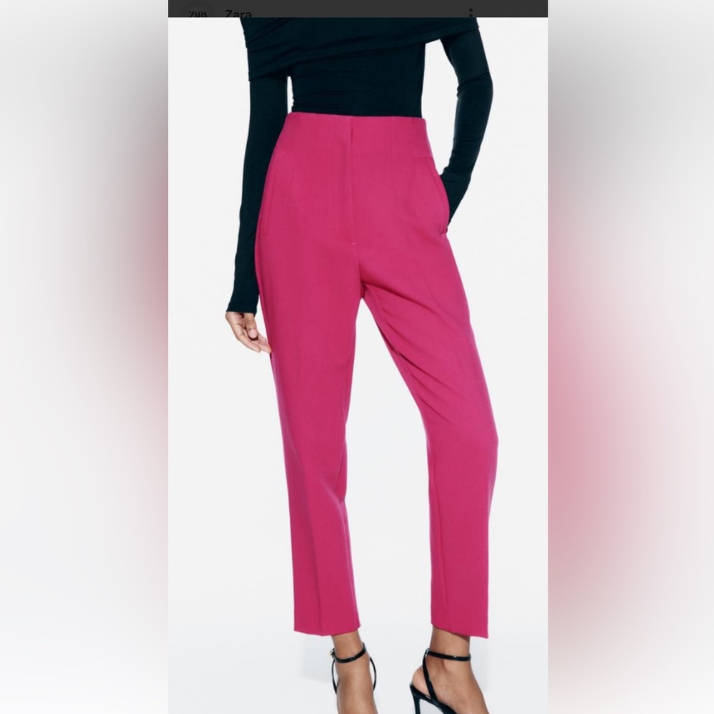 Fuschia slacks